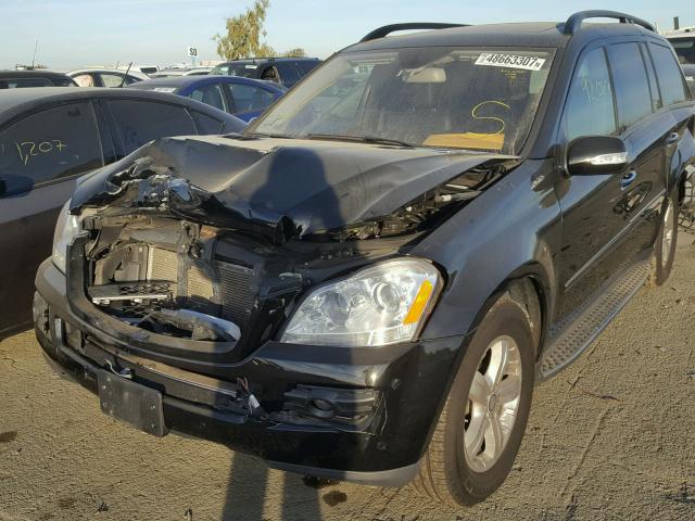 4JGBF71E48A345463 - 2008 MERCEDES-BENZ GL 450 4MA BLACK photo 2