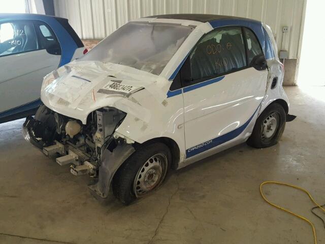 WMEFJ5DA7GK125455 - 2016 SMART FORTWO TWO TONE photo 2