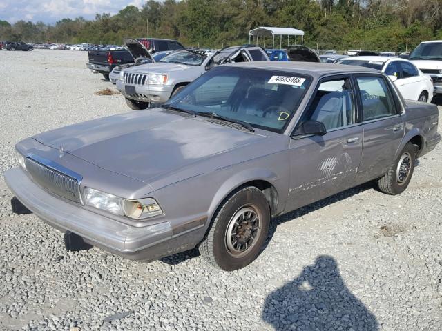 1G4AG55M5S6410099 - 1995 BUICK CENTURY SP GRAY photo 2