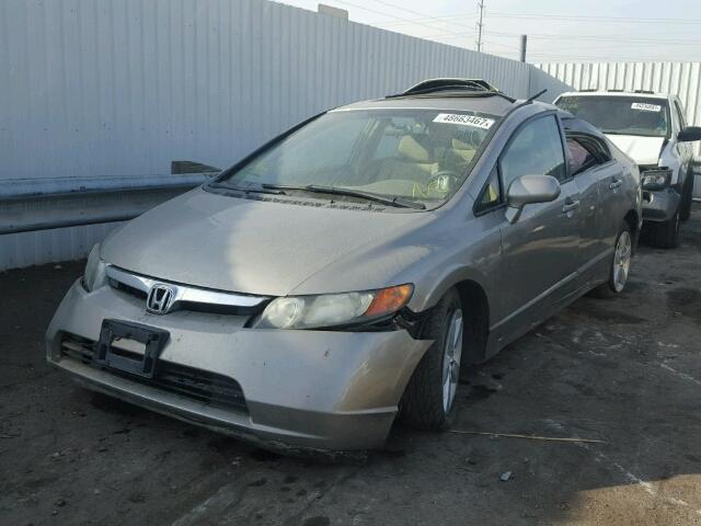 2HGFA16896H504367 - 2006 HONDA CIVIC EX TAN photo 2