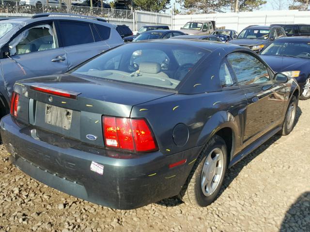 1FAFP404XXF175322 - 1999 FORD MUSTANG GREEN photo 4