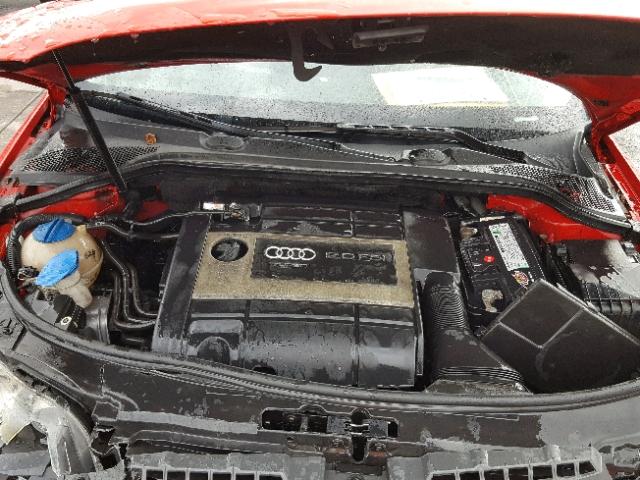 WAUNF68P26A001580 - 2006 AUDI A3 2.0 PRE RED photo 7