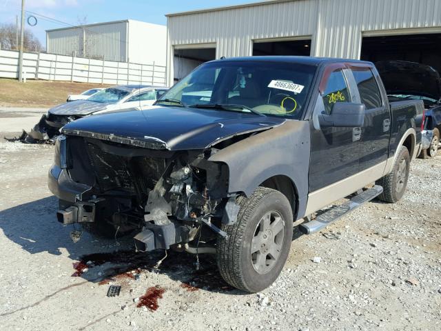 1FTPW12V87KA95806 - 2007 FORD F150 SUPER BLACK photo 2