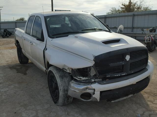 1D7HA18D64S617061 - 2004 DODGE RAM 1500 S WHITE photo 1