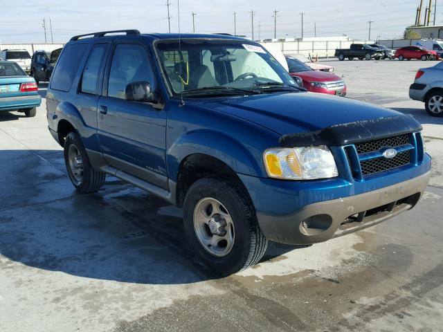 1FMYU60E71UC62397 - 2001 FORD EXPLORER S BLUE photo 1