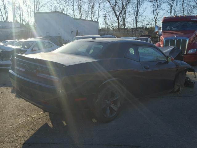 2C3CDZAG7GH130997 - 2016 DODGE CHALLENGER BLACK photo 4