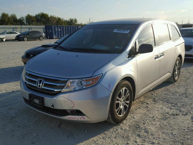 5FNRL5H43CB092164 - 2012 HONDA ODYSSEY EX SILVER photo 2