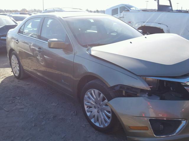 3FADP0L36CR432475 - 2012 FORD FUSION HYB GRAY photo 1