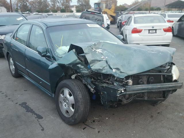 1HGCG165X2A010423 - 2002 HONDA ACCORD EX GREEN photo 1