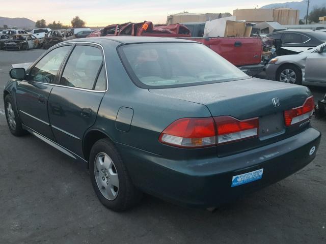1HGCG165X2A010423 - 2002 HONDA ACCORD EX 绿色 照片 3