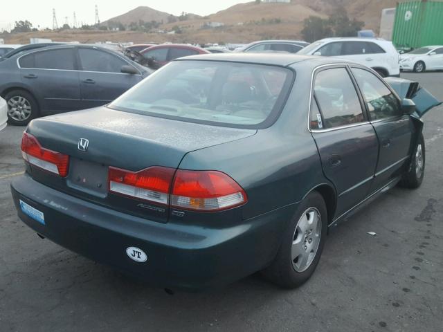 1HGCG165X2A010423 - 2002 HONDA ACCORD EX GREEN photo 4