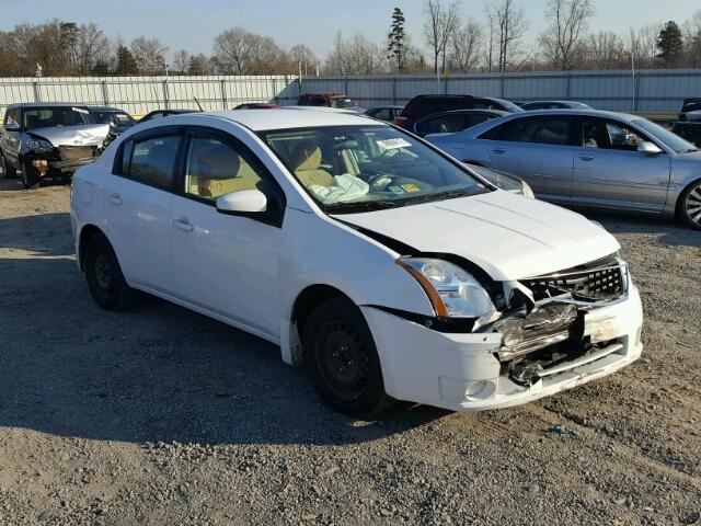 3N1AB61E39L692155 - 2009 NISSAN SENTRA 2.0 WHITE photo 1