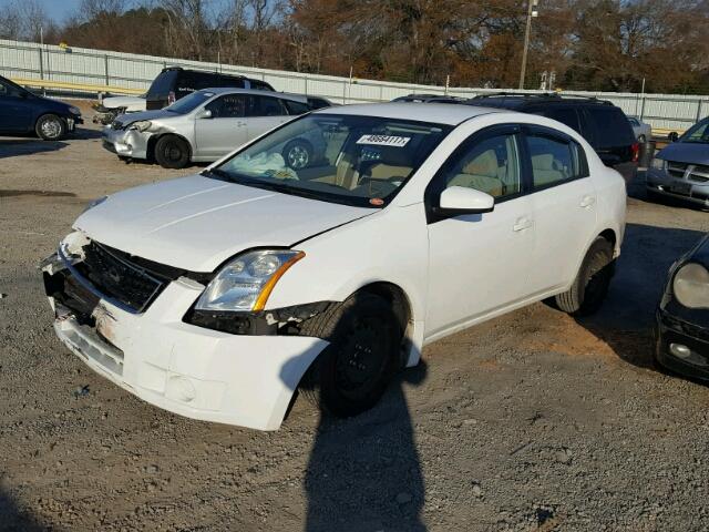 3N1AB61E39L692155 - 2009 NISSAN SENTRA 2.0 WHITE photo 2