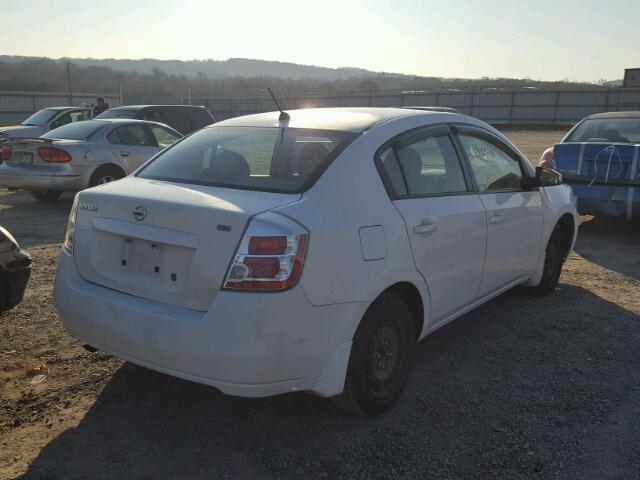 3N1AB61E39L692155 - 2009 NISSAN SENTRA 2.0 WHITE photo 4