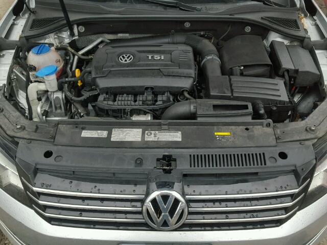 1VWAT7A34FC103570 - 2015 VOLKSWAGEN PASSAT S Արծաթագույն լուսանկար 7