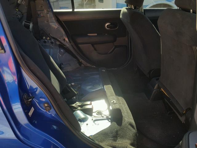 3N1BC1CP3CK273626 - 2012 NISSAN VERSA S BLUE photo 6