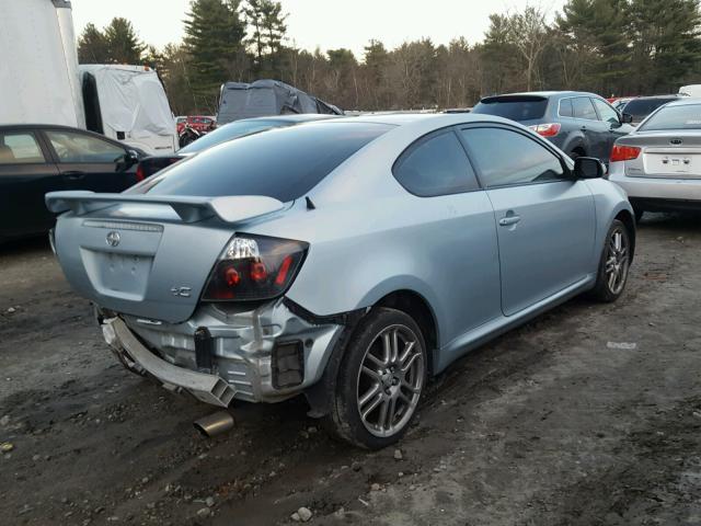 JTKDE177370211207 - 2007 TOYOTA SCION TC 银色 照片 4