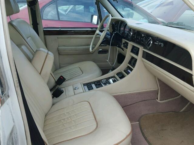 SCBZS02A5KCX27436 - 1989 BENTLEY MULSANNE CREAM photo 5