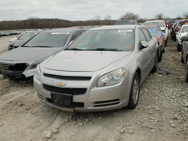 1G1ZH57B18F239109 - 2008 CHEVROLET MALIBU 1LT SILVER photo 2