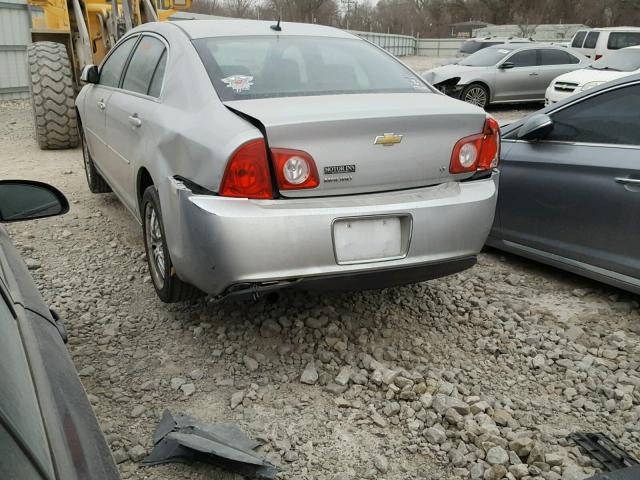 1G1ZH57B18F239109 - 2008 CHEVROLET MALIBU 1LT SILVER photo 3