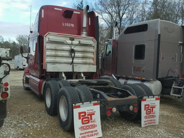 1XP7D49X2AD796897 - 2010 PETERBILT 387 RED photo 3