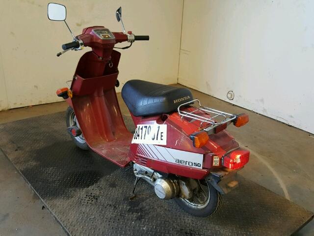 JH2AB0703EK106616 - 1984 HONDA NB50 M BURGUNDY photo 3