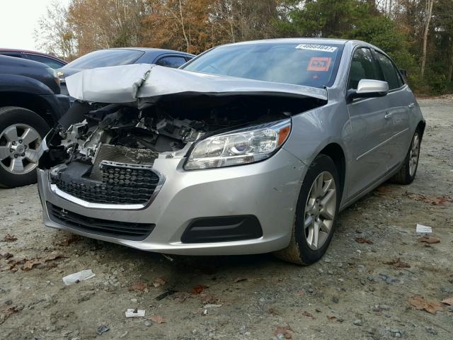 1G11C5SL3EF280896 - 2014 CHEVROLET MALIBU 1LT SILVER photo 2