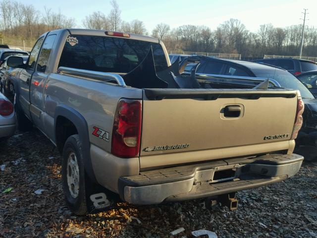 2GCEK19T031192581 - 2003 CHEVROLET SILVERADO TAN photo 3