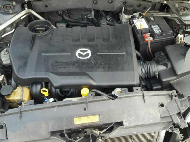 1YVFP80C455M61883 - 2005 MAZDA 6 I BLACK photo 7