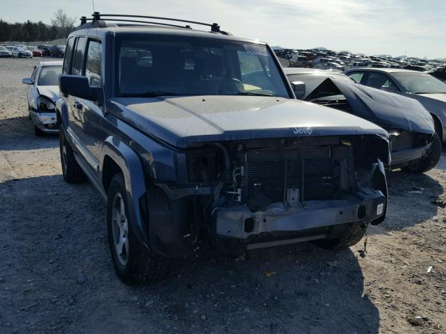 1J4RG4GK4AC128074 - 2010 JEEP COMMANDER BLUE photo 1