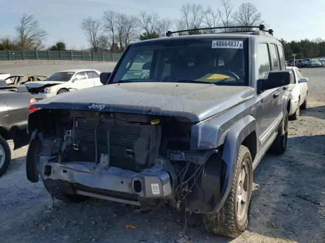 1J4RG4GK4AC128074 - 2010 JEEP COMMANDER BLUE photo 2