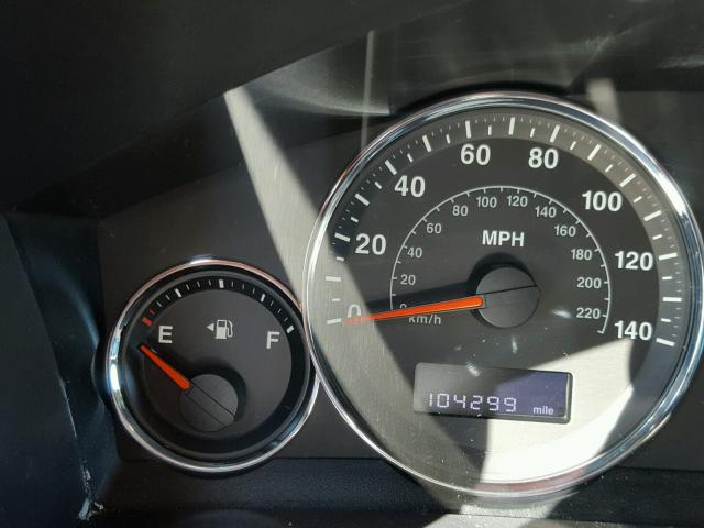 1J4RG4GK4AC128074 - 2010 JEEP COMMANDER BLUE photo 8