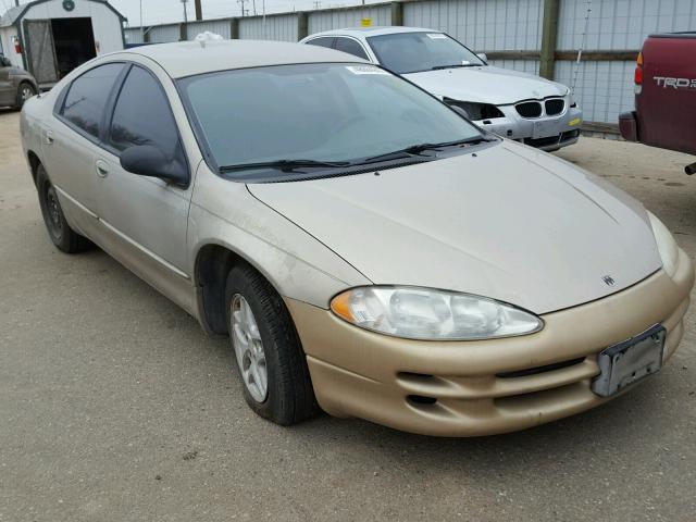 2B3HD46R24H644185 - 2004 DODGE INTREPID S GOLD photo 1