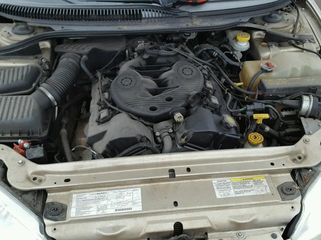 2B3HD46R24H644185 - 2004 DODGE INTREPID S GOLD photo 7