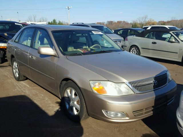 4T1BF28B8YU025057 - 2000 TOYOTA AVALON XL Қоңыр фото 1