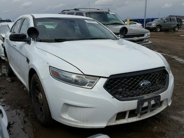 1FAHP2MT2DG215350 - 2013 FORD TAURUS POL WHITE photo 1