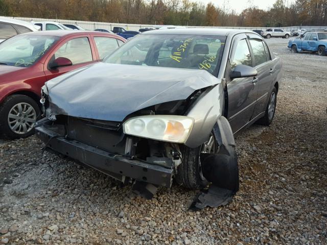 1G1ZT51866F226784 - 2006 CHEVROLET MALIBU LT GRAY photo 2