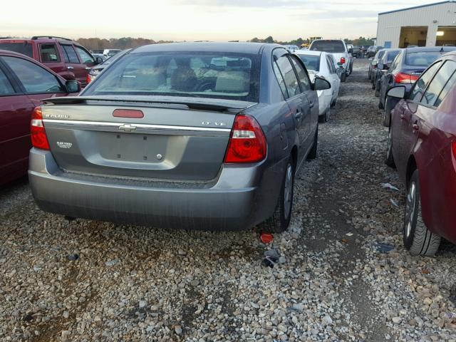 1G1ZT51866F226784 - 2006 CHEVROLET MALIBU LT GRAY photo 4