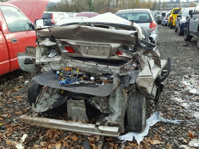 1HGEJ6674YL060627 - 2000 HONDA CIVIC LX BEIGE photo 9