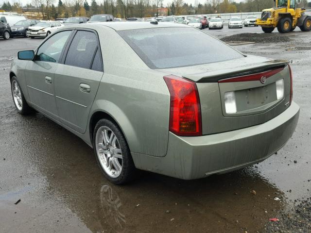 1G6DP567950167434 - 2005 CADILLAC CTS HI FEA GREEN photo 3