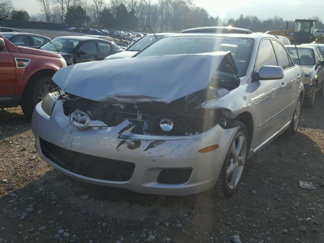 1YVHP80C685M40126 - 2008 MAZDA 6 I SILVER photo 2