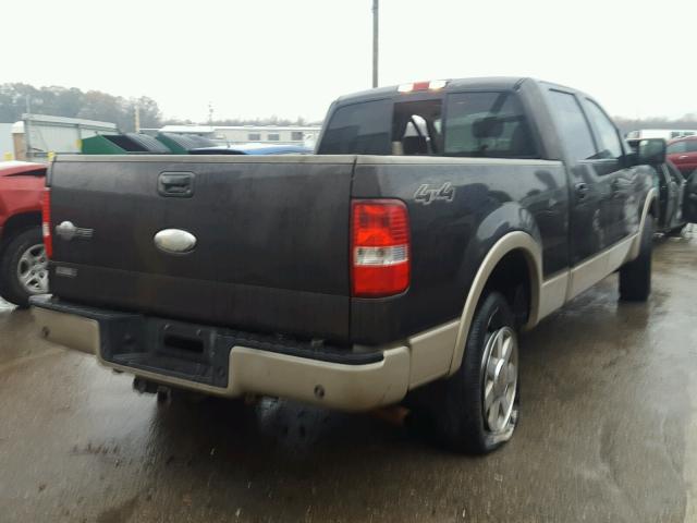 1FTPW14VX7KD15931 - 2007 FORD F150 SUPER GRAY photo 4