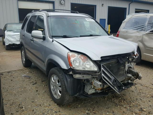 SHSRD78836U437007 - 2006 HONDA CR-V EX SILVER photo 1