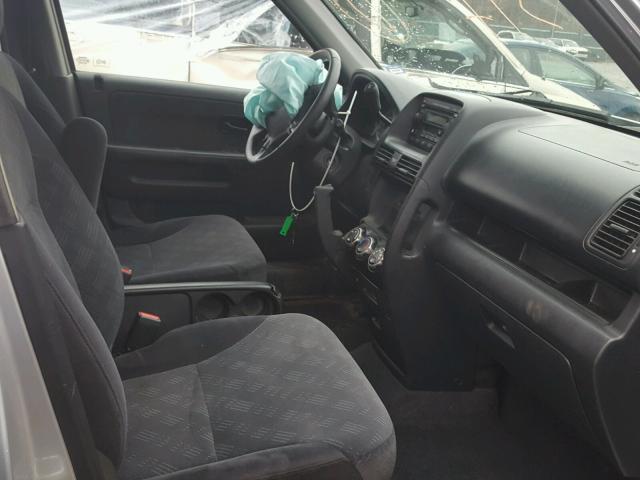 SHSRD78836U437007 - 2006 HONDA CR-V EX 银色 照片 5