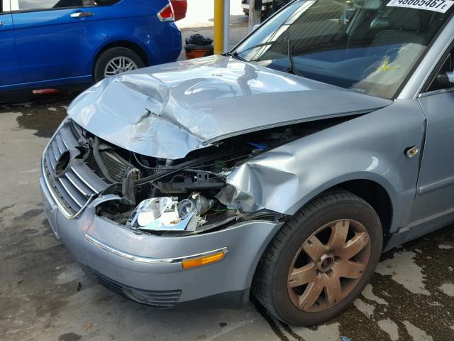 WVWRH63BX3P043515 - 2003 VOLKSWAGEN PASSAT GLX 蓝色 照片 9