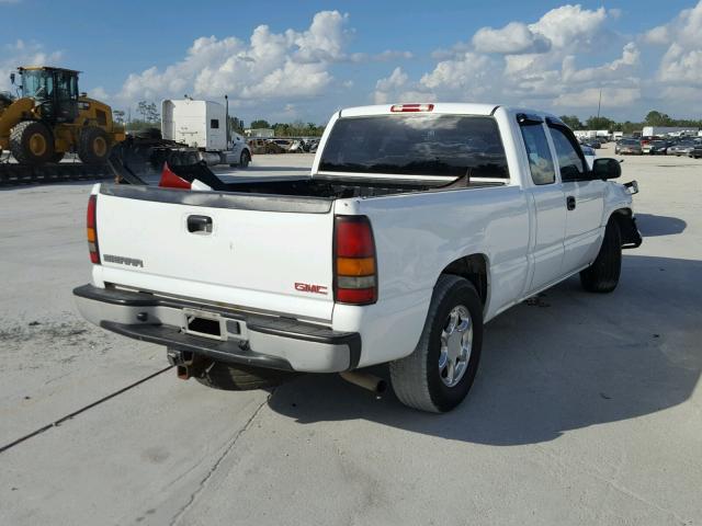 1GTEC19T15Z223893 - 2005 GMC NEW SIERRA WHITE photo 4