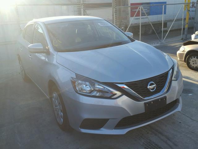 3N1AB7AP4GY242909 - 2016 NISSAN SENTRA S SILVER photo 1