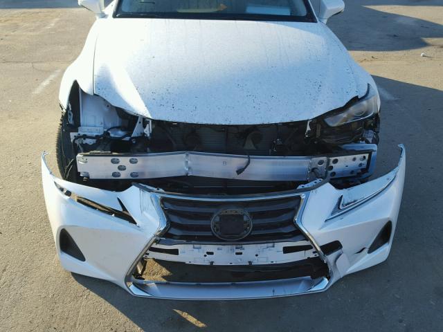 JTHBA1D27H5061348 - 2017 LEXUS IS 200T WHITE photo 9