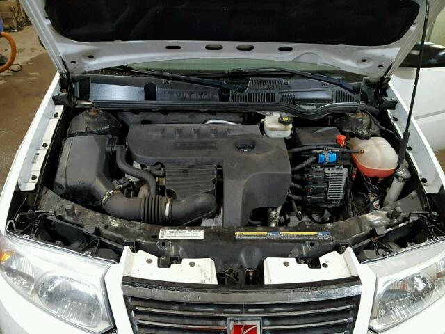 1G8AJ55F97Z209894 - 2007 SATURN ION LEVEL WHITE photo 7
