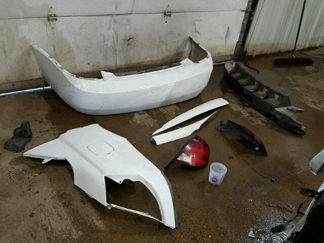 1G8AJ55F97Z209894 - 2007 SATURN ION LEVEL WHITE photo 9